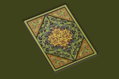 Floral symphony masterful engravings with beautiful ornament Product Image 3