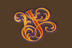 Antique elegant letter J monogram logo Product Image 6
