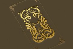 Classic elegant badge flourish ornaments SVG Product Image 3
