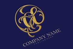 Crafting elegance luxury classic At Sign monogram logo Product Image 3