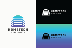Modern Real Estate &amp; Home Technology Logo Product Image 1