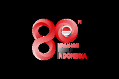 Logo HUT RI 80th indonesia template creative isolated Product Image 2