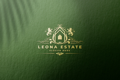 Classic Luxury Lion and Home Crest Logo Product Image 3