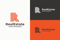 Real Estate - Modern R Letter Logo Product Image 1
