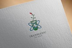 transgenically modified plants logo concept Product Image 2