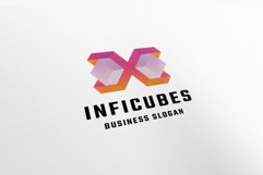 Hexagon Infinity Cubes Logo Product Image 1