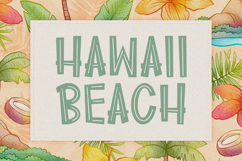 Loku Pokan Tropical Fun Display Font Product Image 2