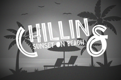 Loku Pokan Tropical Fun Display Font Product Image 3