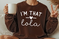 Pass Me To My Lola Im That Lola Bundle SVG PNG Mothers Day Product Image 2