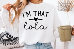 Pass Me To My Lola Im That Lola Bundle SVG PNG Mothers Day Product Image 3