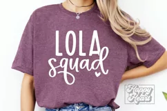 Lola Squad SVG - Mothers Day Shirt - Blessed Lola Era Design Product Image 3