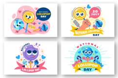 10 National Lollipop Day Illustration Product Image 2