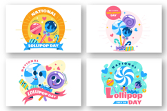10 National Lollipop Day Illustration Product Image 3