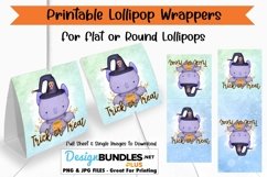 Halloween Bat Printable Lollipop Holder | Sucker Wrapper Product Image 1