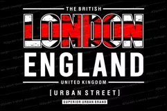 london england urban street svg t shirt design graphic Product Image 2