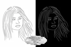 Glamorous Women Line Art Product Image 4