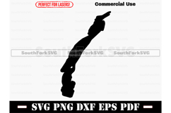 Long Lake Sud ON CA Map SVG PNG DXF EPS PDF Product Image 1