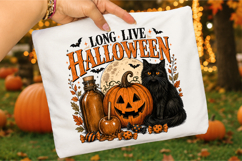 Long Live Halloween PNG,Spooky Pumpkin png Product Image 3