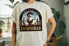 Long Live The Cowgirl Sublimation PNG Product Image 2