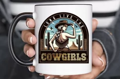 Long Live The Cowgirl Sublimation PNG Product Image 4