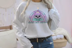 Sweet but psycho sublimation file - spooky pastel goth png Product Image 3