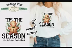 Tis The Season Ginger | PNG Design for Sublimation or DTF Product Image 2