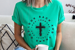 Look Back and Thank God SVG, Trust God Quote SVG Product Image 2