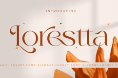 Lorestta // Elegant Luxury Serif Product Image 1