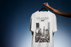 Los Angeles Cityscape Sketches Product Image 6