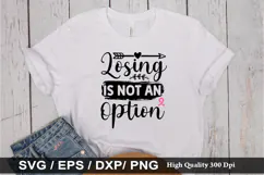 Breast Cancer SVG Design - Breast Cancer T-shirt Design Product Image 2