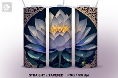 5 Magic Lotuses Tumbler Sublimations , 20 oz Product Image 2