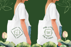 Lotus Wedding Monogram | Web Font Product Image 3