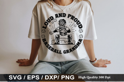 Baseball SVG Design - My favorite player calls me Dad Product Image 3