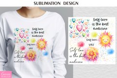 Love Yourself Sublimation| Motivational Quotes Tshirt Product Image 1
