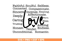 Love SVG Bundle, Love SVG, PNG, Valentine&#039;s Day Svg, Png Product Image 5