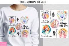 Love Yourself Sublimation| Motivational Quotes Tshirt Product Image 1