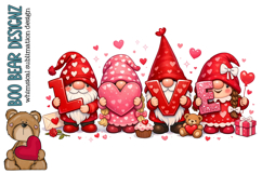 Gnome Love Clipart Product Image 1