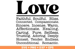 Love SVG Bundle, Love SVG, PNG, Valentine&#039;s Day Svg, Png Product Image 8