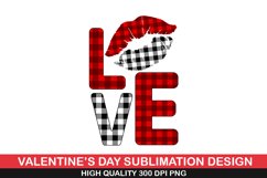 Love Sublimation | Valentine Sublimation Design Product Image 1