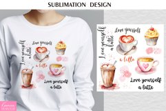 Love Yourself Sublimation| Motivational Quotes Tshirt Product Image 1