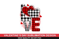 Love Sublimation | Valentine Sublimation Design Product Image 1