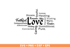 Love SVG Bundle, Love SVG, PNG, Valentine&#039;s Day Svg, Png Product Image 14