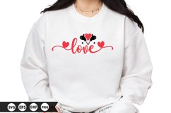 Love - Valentine&#039;s Day SVG Design Product Image 1
