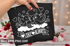 Love Always - Retro Valentine Design Product Image 1