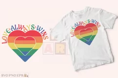 Pride Month SVG PNG T-shirt Design, Pride day SVG Shirt Product Image 2