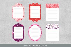 Love and Arrow Element Shaped Journaling Layout Product Image 1