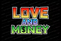 love and money dollar motivational quotes svg t shirt Product Image 1