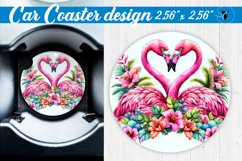 Car Coaster | Valentine&#039;s Day | Love Animals Product Image 1