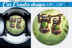 Car Coaster | Valentine&#039;s Day | Love Animals Product Image 1