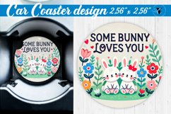 Car Coaster | Valentine&#039;s Day | Love Animals Product Image 1